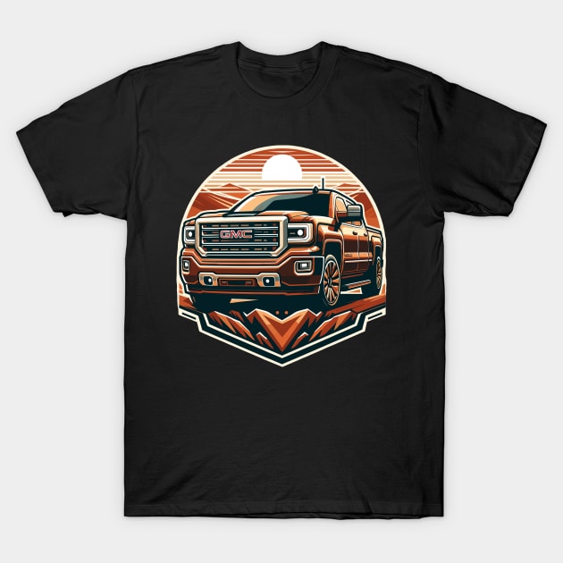 GMC Sierra T-Shirt by Vehicles-Art